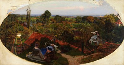 Un pomeriggio autunnale inglese, 1852-1853 da Ford Madox Brown